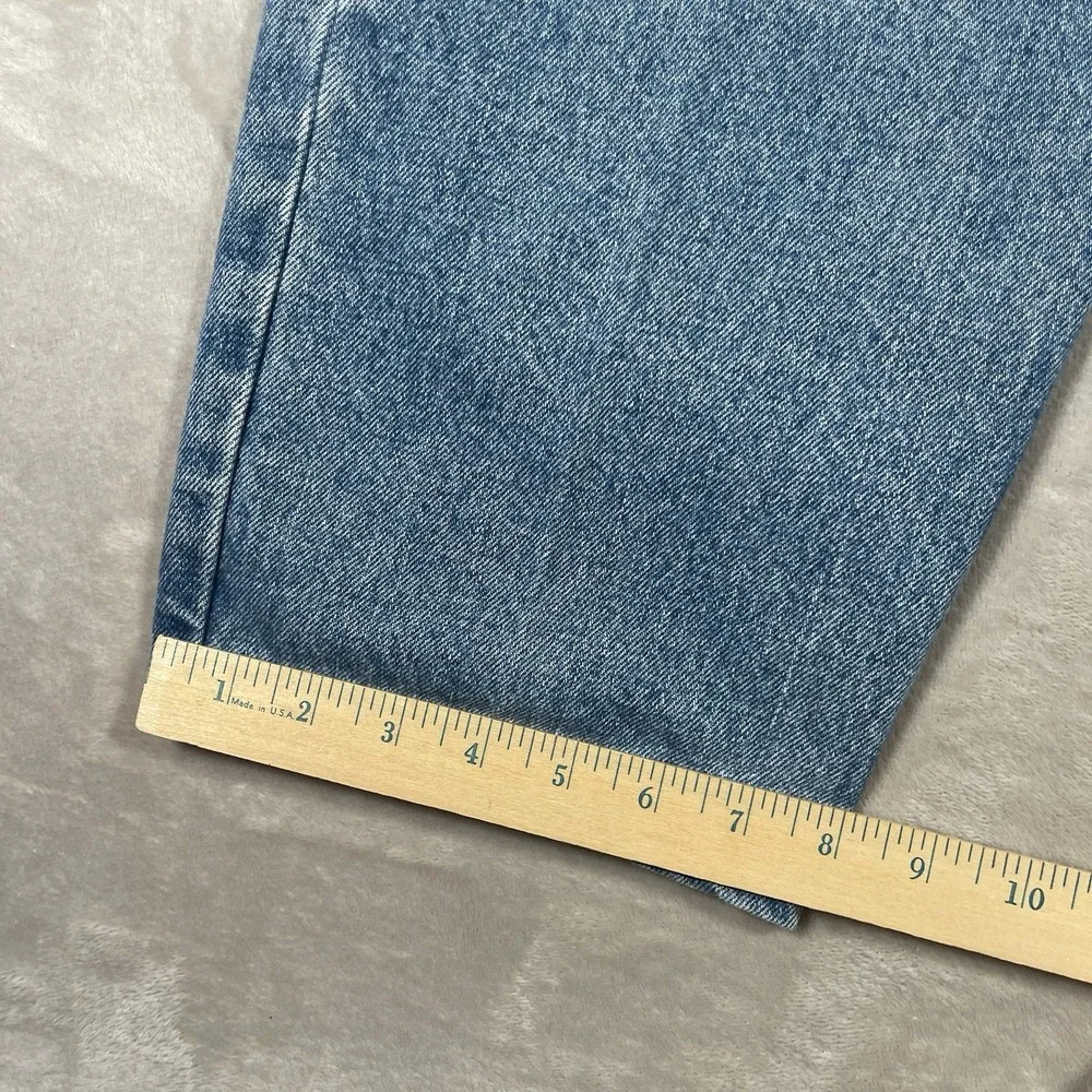 Vintage 1991 Levi's 555 Relaxed Fit Straight‎ Leg Jeans Mens 36x30 FIT (33x28)